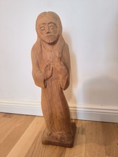 Hand Carved Wooden Sculpture -