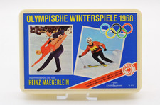 ASS Quartettspiel Olympische Winterspiele Kartenspiel Spiel Vintage in Box