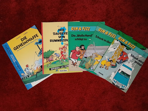 Spirou fantasio blauen boys - spirou, +