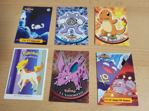 Verschiedene pokemonkarten - verschiedene,