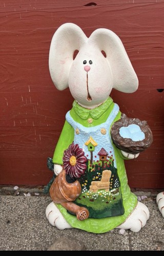 Osterhase figur mit - mit, blume