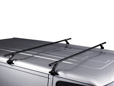 Thule Dachträger Regenrinne SquareBar Evo schwarz für MAZDA 929 Stufenheck