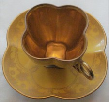 ANTIKE MOKKATASSE, MEISTERSTÜCK von "H.C. Hahn, Berlin" für SAMMLER