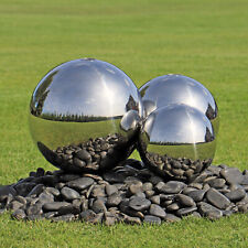 3 Edelstahl Kugeln für