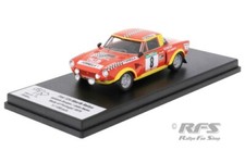 Fiat 124 Abarth TAP Rallye Rally Portugal 1975 Borges 1:43 Trofeu