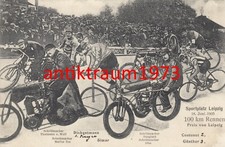 Foto AK 100 km Rennrad Rennen Preis von Leipzig 18.6.1905 Bahnradrennen Nr.257
