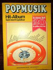 Popmusik Hit-Album, Party Hits 70er Noten Gesang Klavier antiquarisch