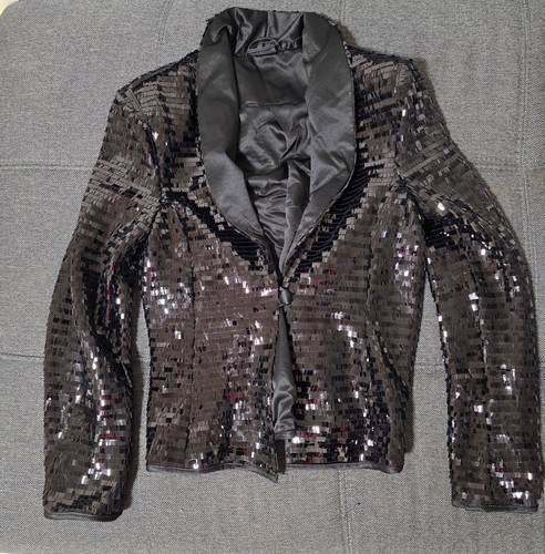 Damen blazer mit pailletten - blazer,