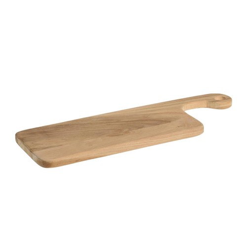 Schneidebrett teakholz beige - teakholz,