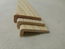 1Stk 90cm Winkelleiste Kiefer 15x45mm Winkel Eckleisten Holzleisten