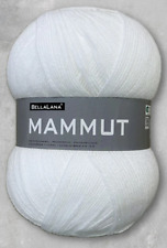 Strickgarn 400 Gramm Großknäuel BellaLana Mammut Wolle Stricken Häkeln Basteln