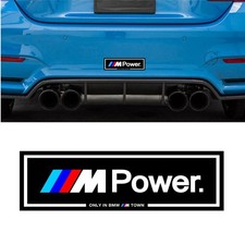 2x BMW M Power Logo Aufkleber M Town Aufkleber Motorsport Performance...