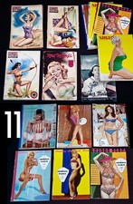 11 alte HERREN MAGAZINE 1950er smart GONDEL Exquisit HOLLYWOOD BARBARA VALENTIN