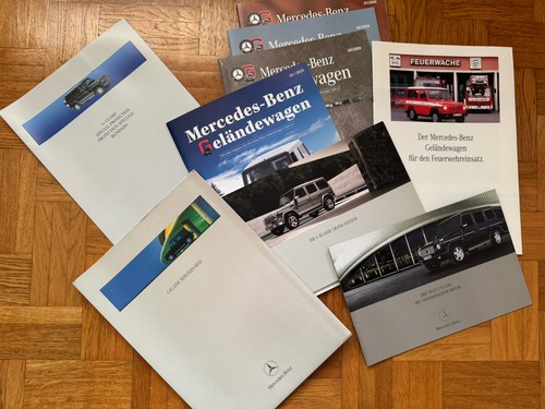 Mercedes modell prospekte - mercedes, g-modell
