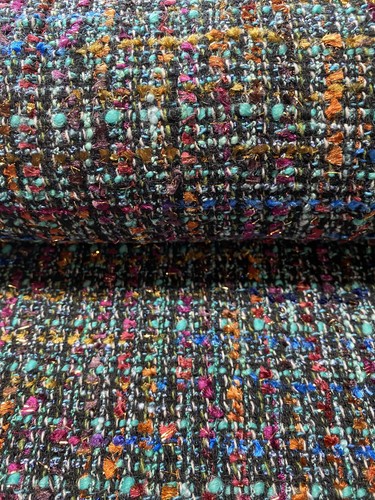 Bouclé stoff kostüm - bouclé,