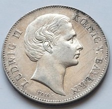 Bayern, 1/2 Gulden 1870