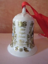 Hutschenreuther Weihnachtsglocke 1989 Vogelfelsen  ohne Verpackung