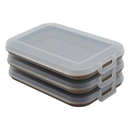3er set frischhaltedose - set,