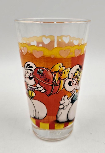 Diddl glas becher - 💘🥛,