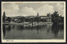 Leitmeritz, Uferpartie mit