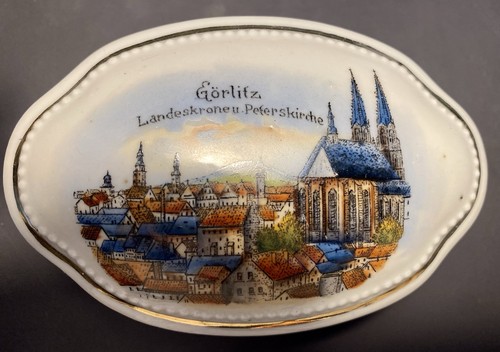 Porzellan schmuckdose - porzellan,
