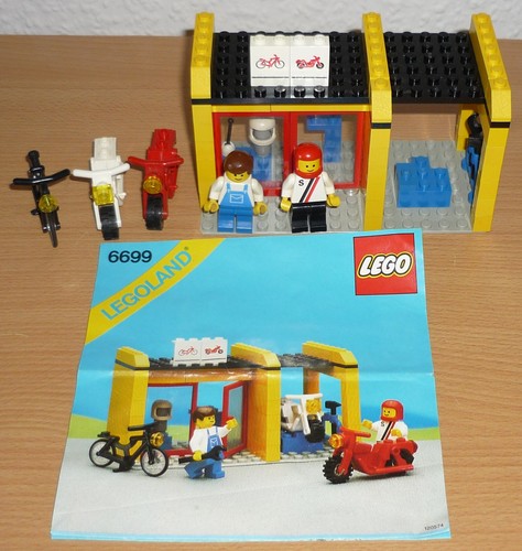 Lego city 6699 motorrad - lego, und