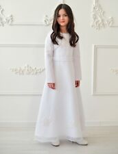 NEU Kommunionkleid Kommunionskleid Bolero Kleid *lis 128 146 146xl 152XL