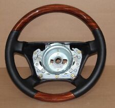 Lenkrad Airbaglenkrad HOLZ Zebrano Leder Mercedes W201 W124 W140