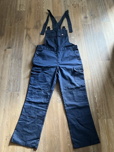 Dickies latzhose blau denim - latzhose,