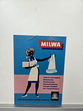 Altes Werbeschild DDR Milwa Waschmittel Gentin