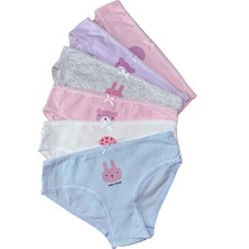 Mädchen Slips 6er Set Stretch