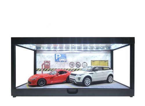 Vitrine mit werkstatt deko - mit, und