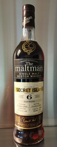 Secret islay 6jahre - 55,1%, the