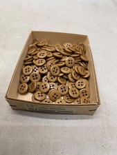 10 x KNÖPFE SAND 14mm