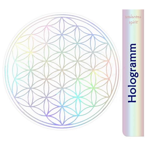 Blume des lebens hologramm - blume,