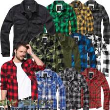 BRANDIT CHECK SHIRT LANGARM HOLZFÄLLERHEMD KARIERT HERREN HEMD FLANELL KARO WOOD
