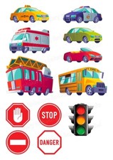 Auto Tortenbild Party Deko