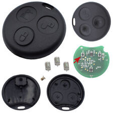 Autoschlüssel Schlüsselgehäuse + 3x Mikrotaster NEU passend für SMART FORTWO 450