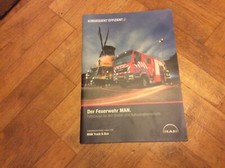 MAN Feuerwehr Fahrzeuge  Brochüre 32Seiten RAR