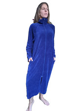 WEWEO FASHION Bademantel Morgenmantel Schadstoff geprüft Reißverschluss S/36