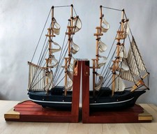 Segelboot buchstützen mritim - segelboot,