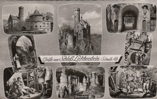Schloß lichtenstein - schloß,