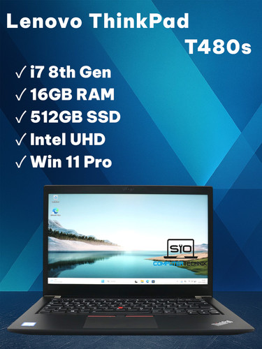 Lenovo thinkpad t480s 8550u - thinkpad, i7-8550u