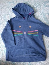 Kapuzenpullover Maus - Blau -