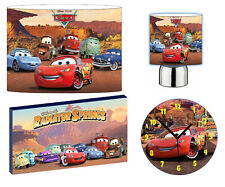 DISNEY CARS mcqueen DECKENSCHIRM, TOUCHLAMPE, WANDBILD, UHR oder KONVOLUT