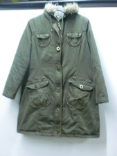 brauner Kapuzen Parka Gr. 46 von Casa Blanca