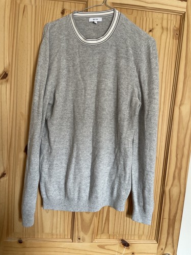 Reiss herren pullover grau - reiss,
