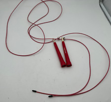 Tunturi Springseil Sprungseil Länge verstellbar leicht Rot Sport Fitness