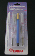 Schneidesortiment 16-teilig - Bastelbedarf - Ecobra 770780 Schablonenmesser