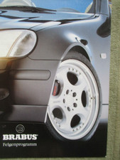 Brabus Felgenprogramm Mercedes Benz W168,W202,W208,W20,W220,W114,R170,R129,W163